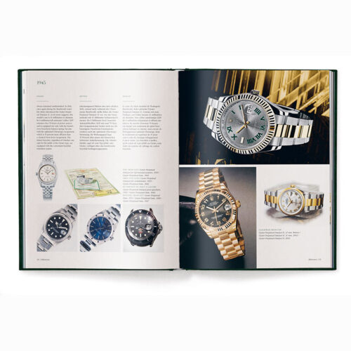 The Watch Book – Rolex boek gouden letters - Domestica Interior Design
